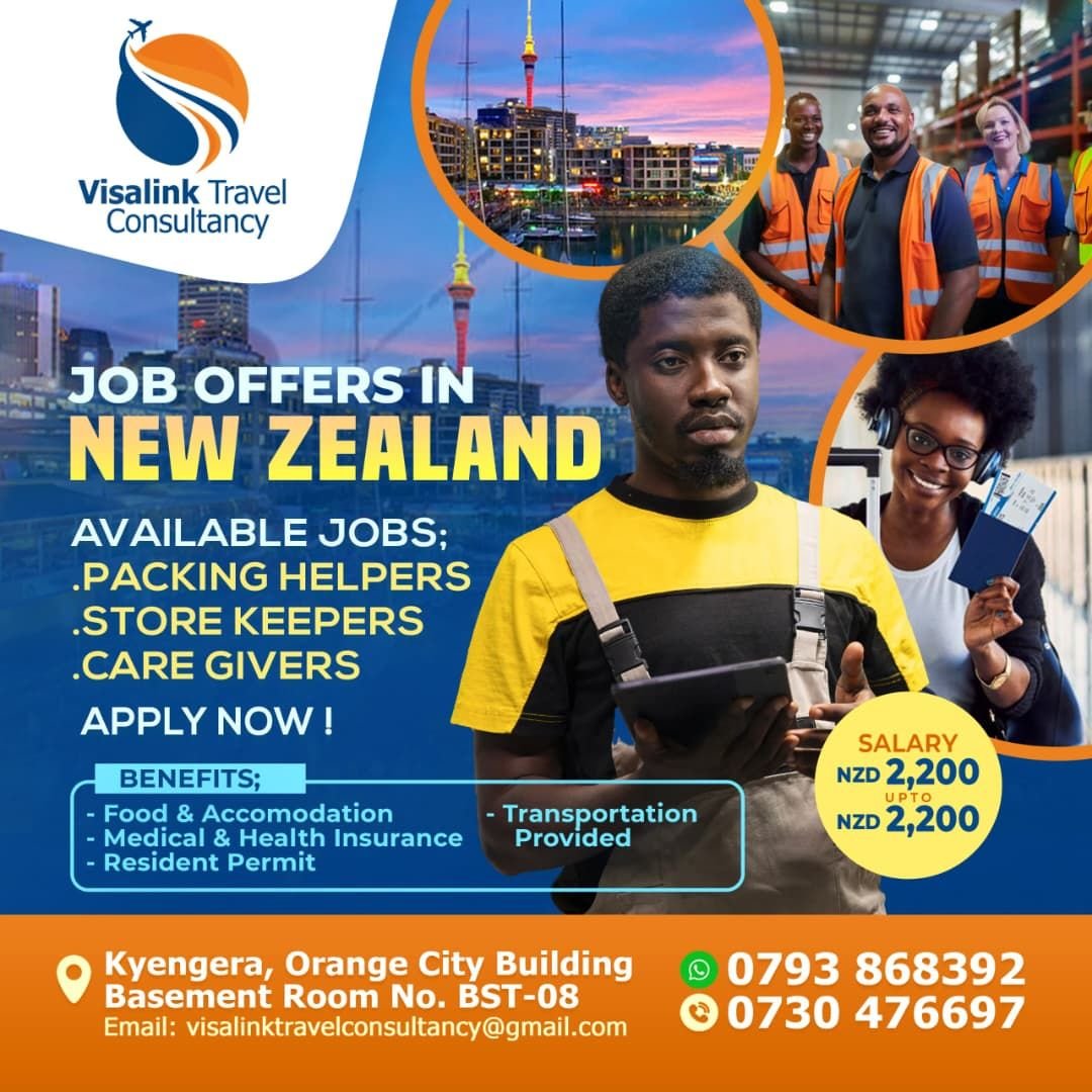 New Zealand work opportunity poster
