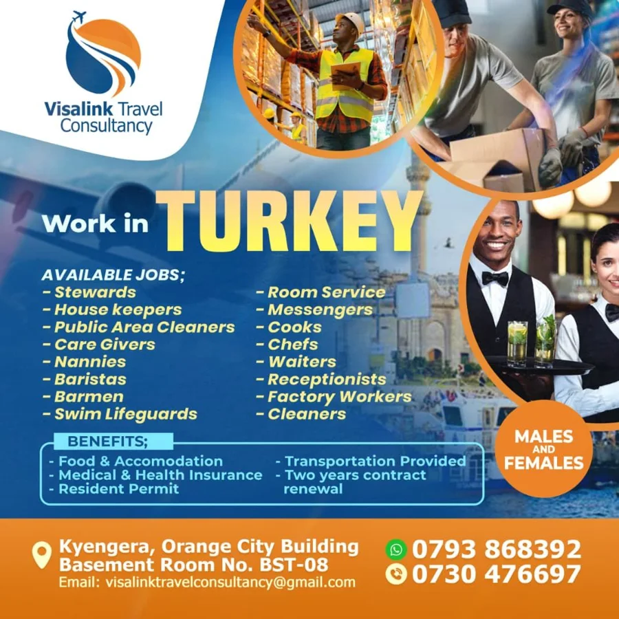 Original Visa Link Turkey Jobs package poster